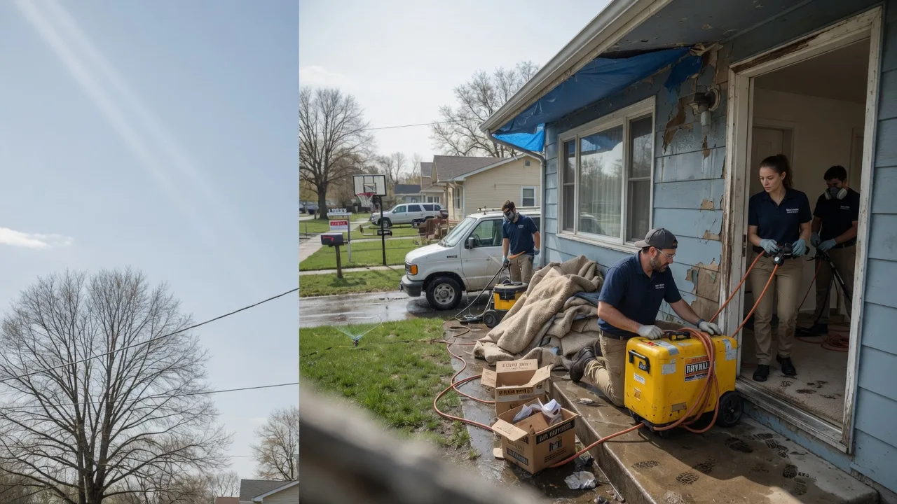 Basement Flood Cleanup in Mechanicsville, IA near me